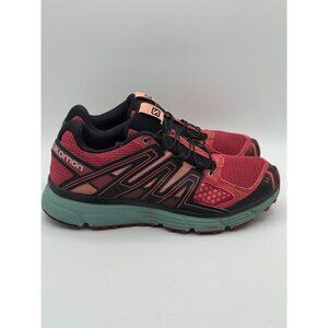 Salomon X-Mission 3 Womens Trail Running Shoes Size 8 Red/Black